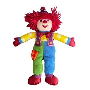 Gym Mark Inc Gymboree Gymbo Clown 2004 Plush Soft Stuffed Doll Colorful Kids